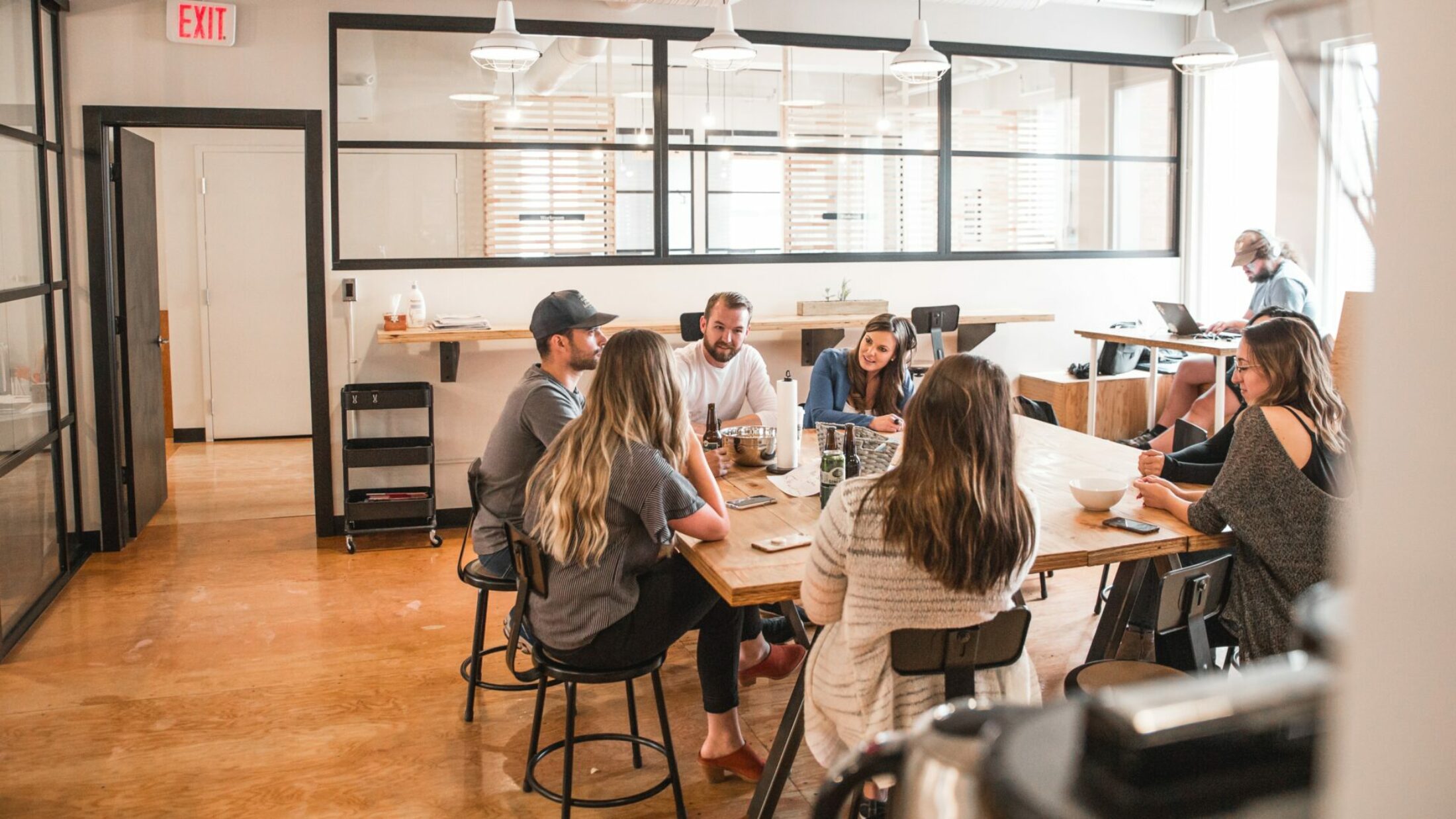 Co-working areas to share more than just a coffee with your colleagues